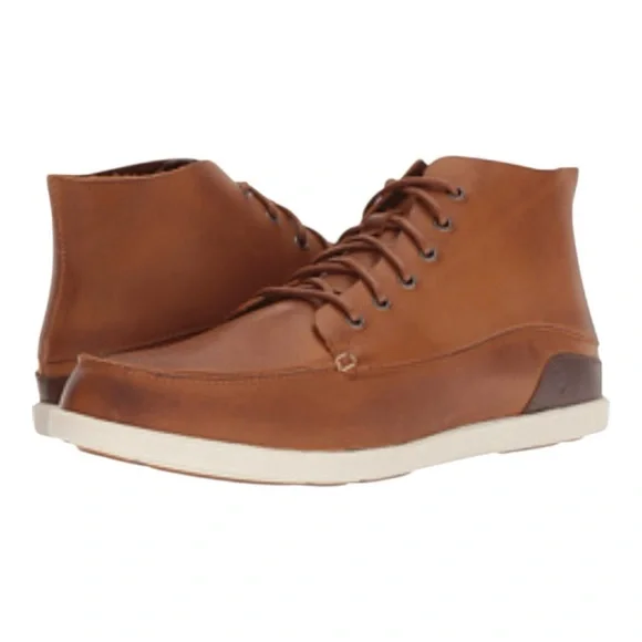 OluKai | Shoes | Mens Olukai Nalukai Tan Leather Chukka  display picture 2